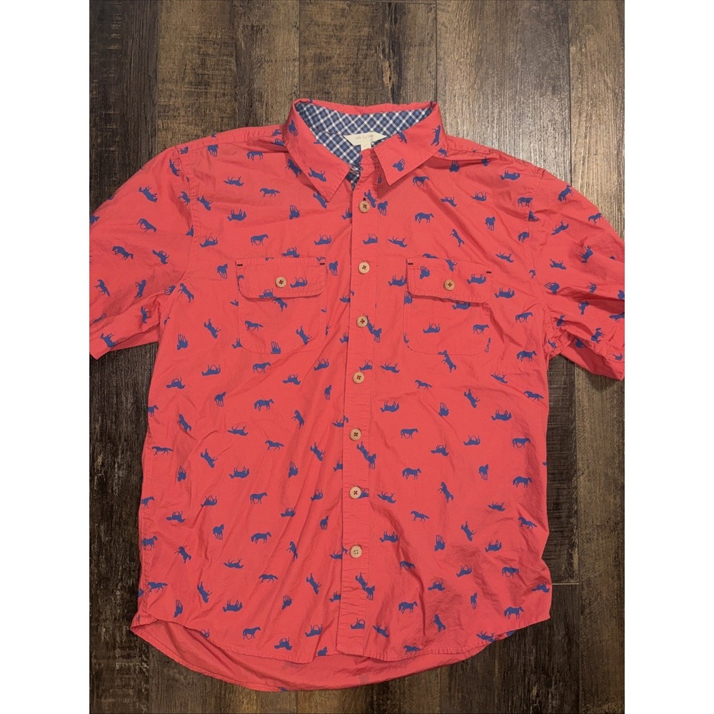 Matilda Jane Joanna Gaines Shirt Mens Large High Horse Shirt Button Up